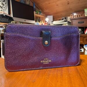 Coach Noa Pop-up Messenger in Metallic Colourblock